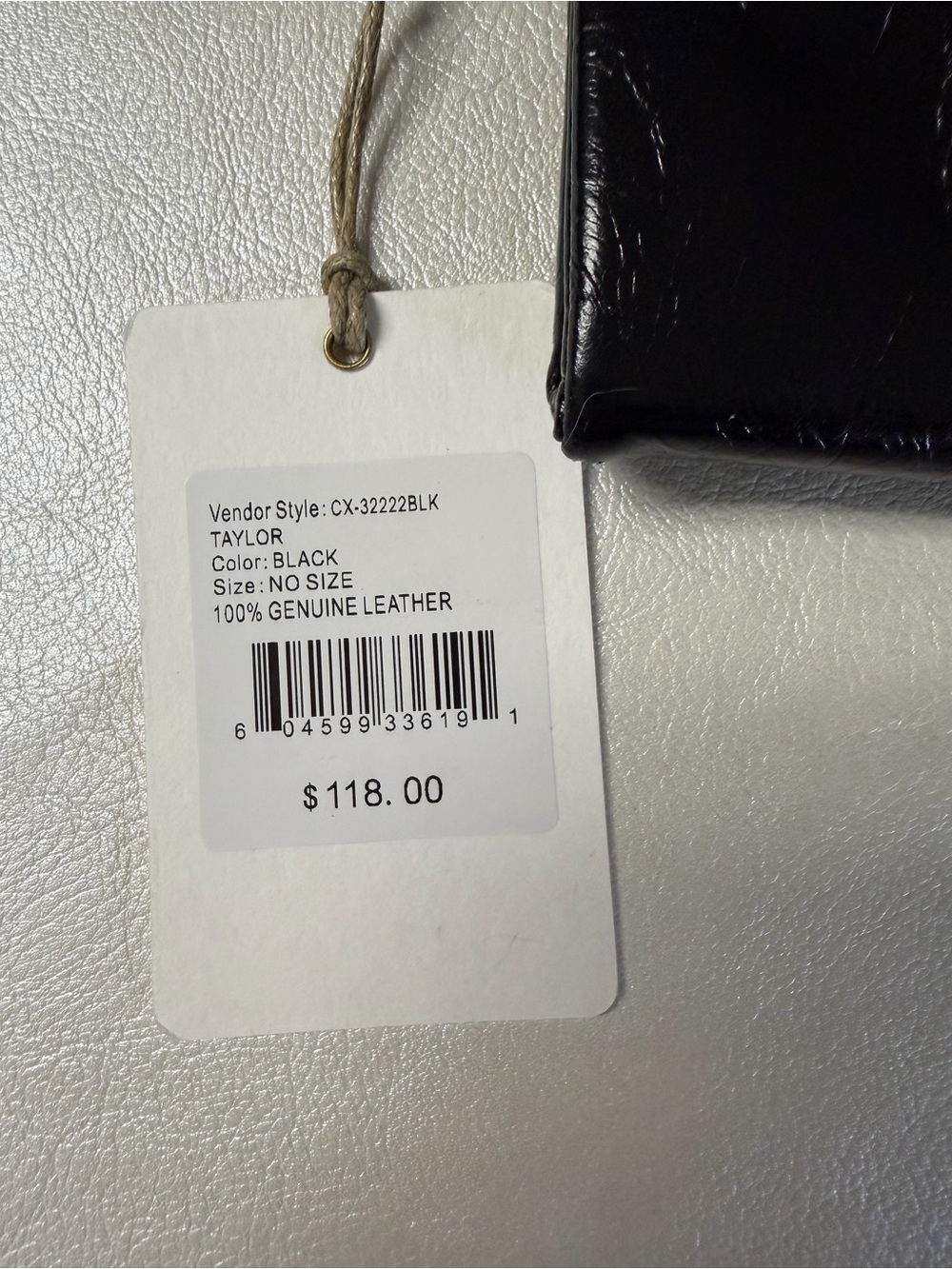 HOBO Black Leather Continental Wallet - Picture 3 of 8